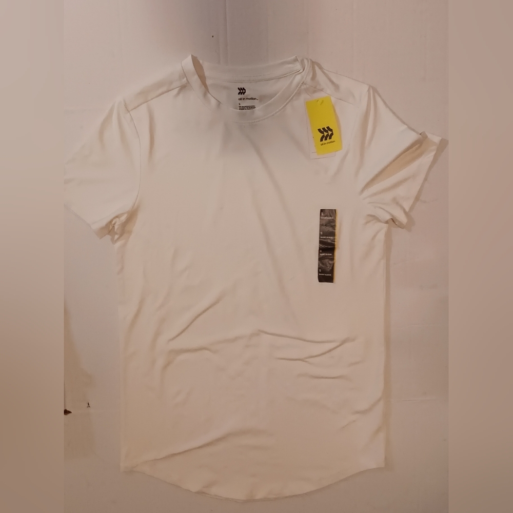 All in motion (white) workout top